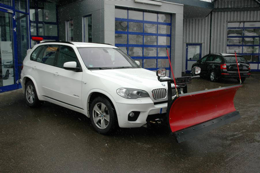 BMW X5 mit THE BOSS Schneeschild
