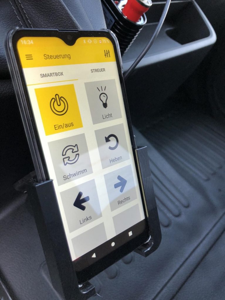 Sie haben die Möglichkeit den Renault Master mit einer Smartphonesteuerung ausrüsten zu lassen.