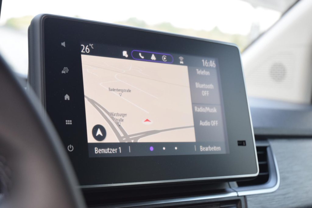 Nissan Navigationssystem im baugleichen Modell wie den Renault Kangoo