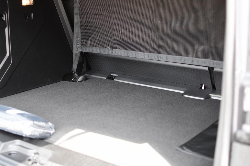Kofferraumboden des japanischen Vans